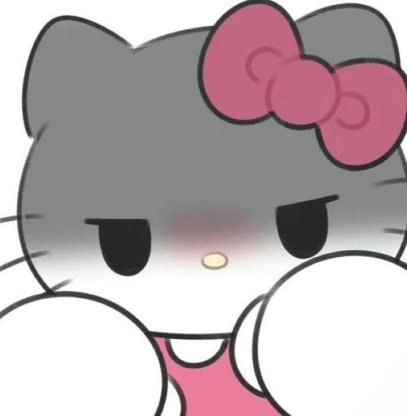 meme hello kitty cute khiến cộng đồng thích thú
