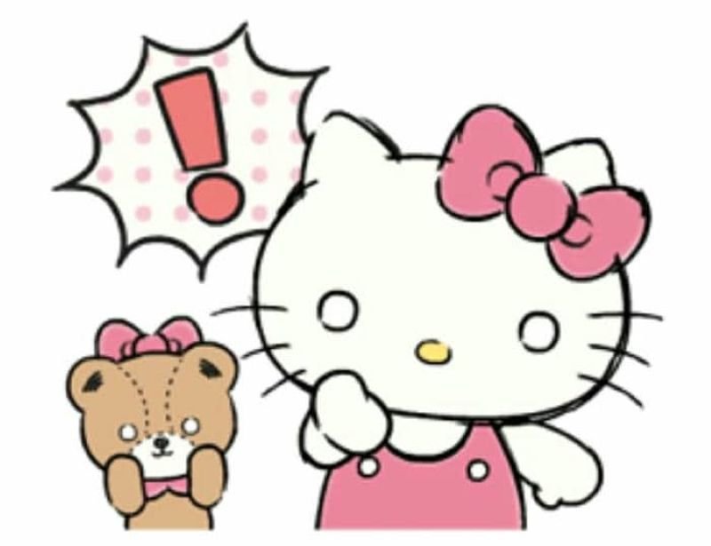 meme hello kitty hài hước dùng làm bình luận