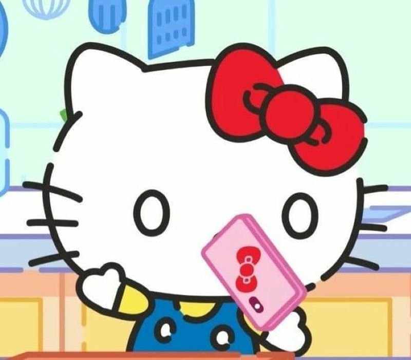 meme hello kitty troll cực mạnh trên mạng