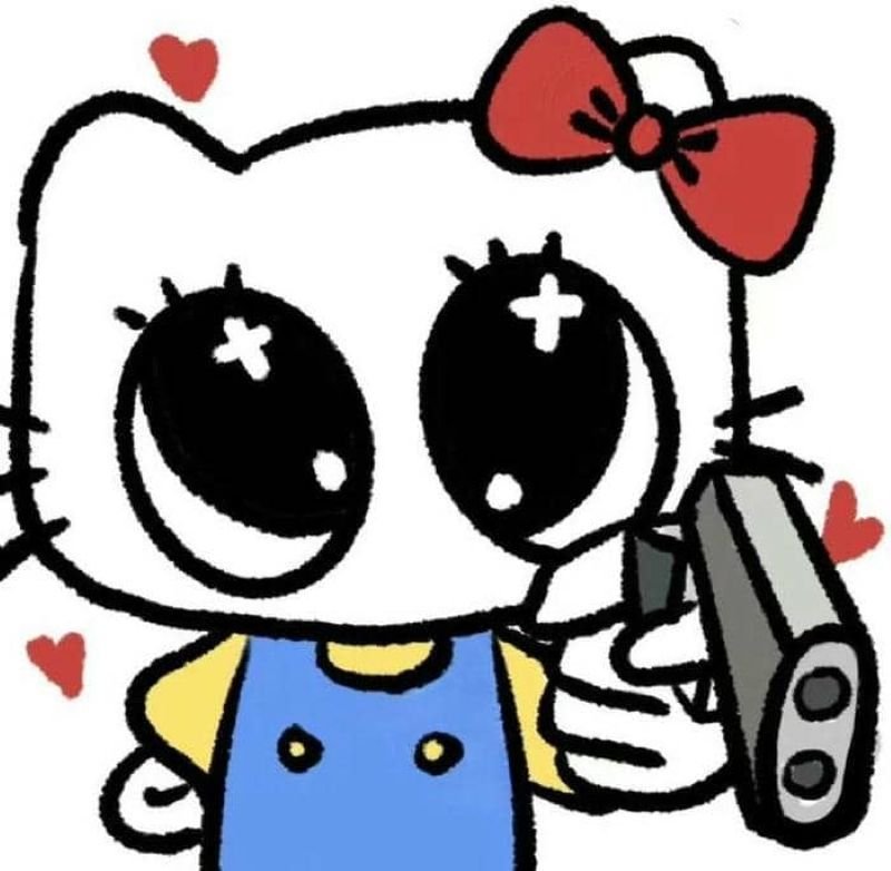 meme hello kitty troll hài hước cực chất