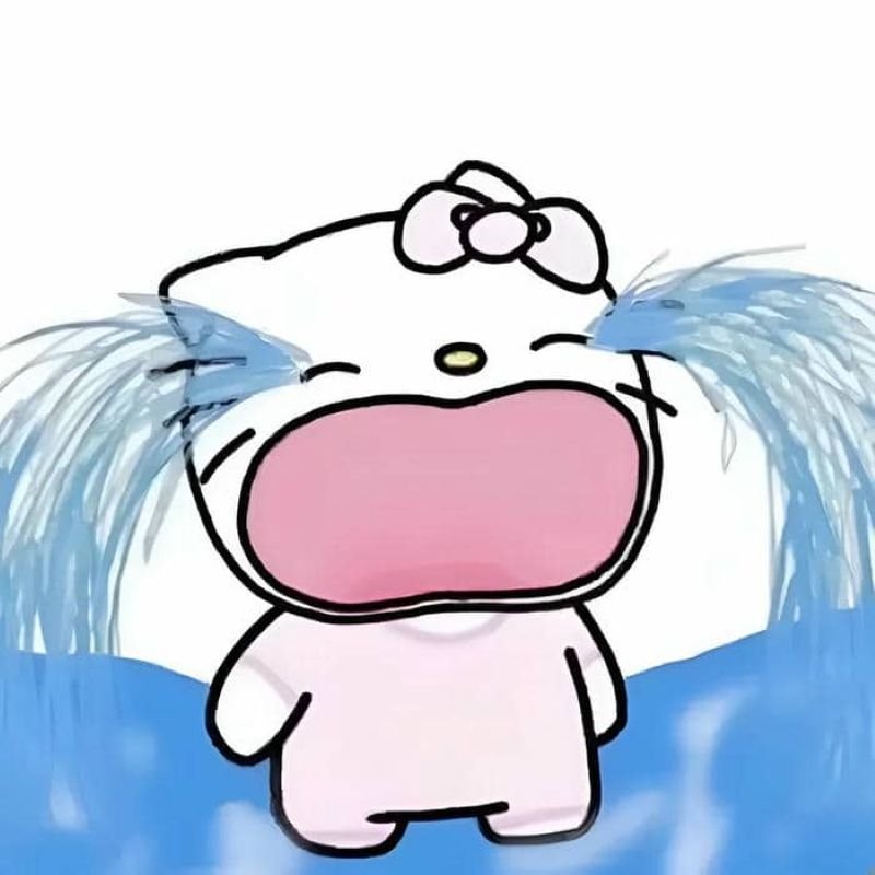 meme hello kitty vui nhộn khiến dân mạng thích