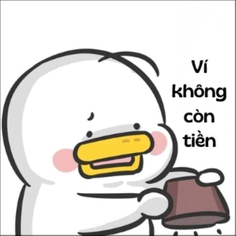 meme hết tiền khi hóa đơn kéo đến