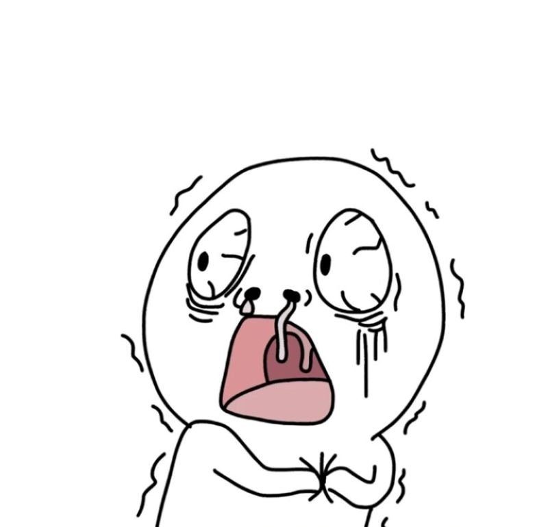 meme hoảng hốt biểu cảm cực đáng yêu