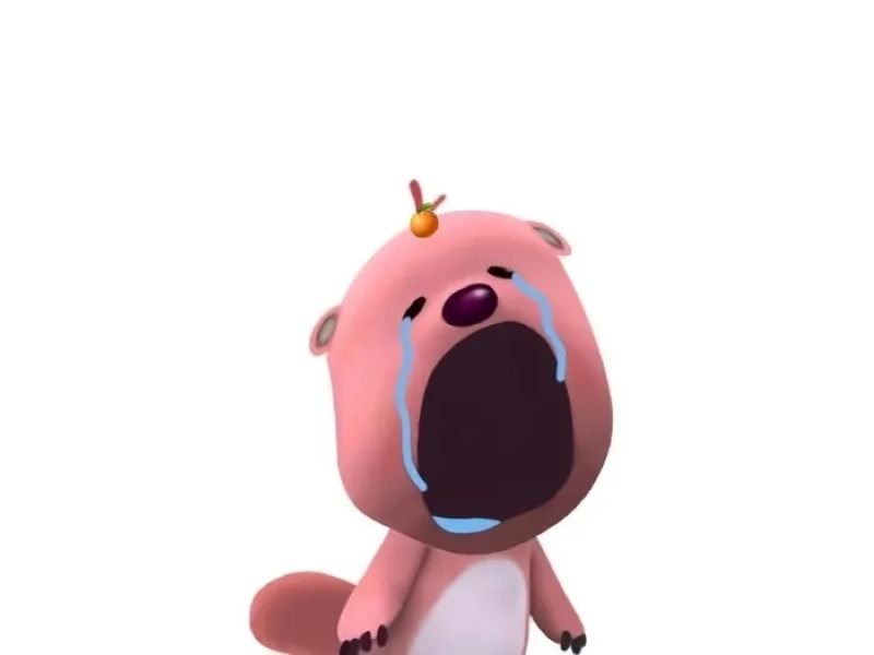 meme khóc nhìn vừa thương vừa buồn