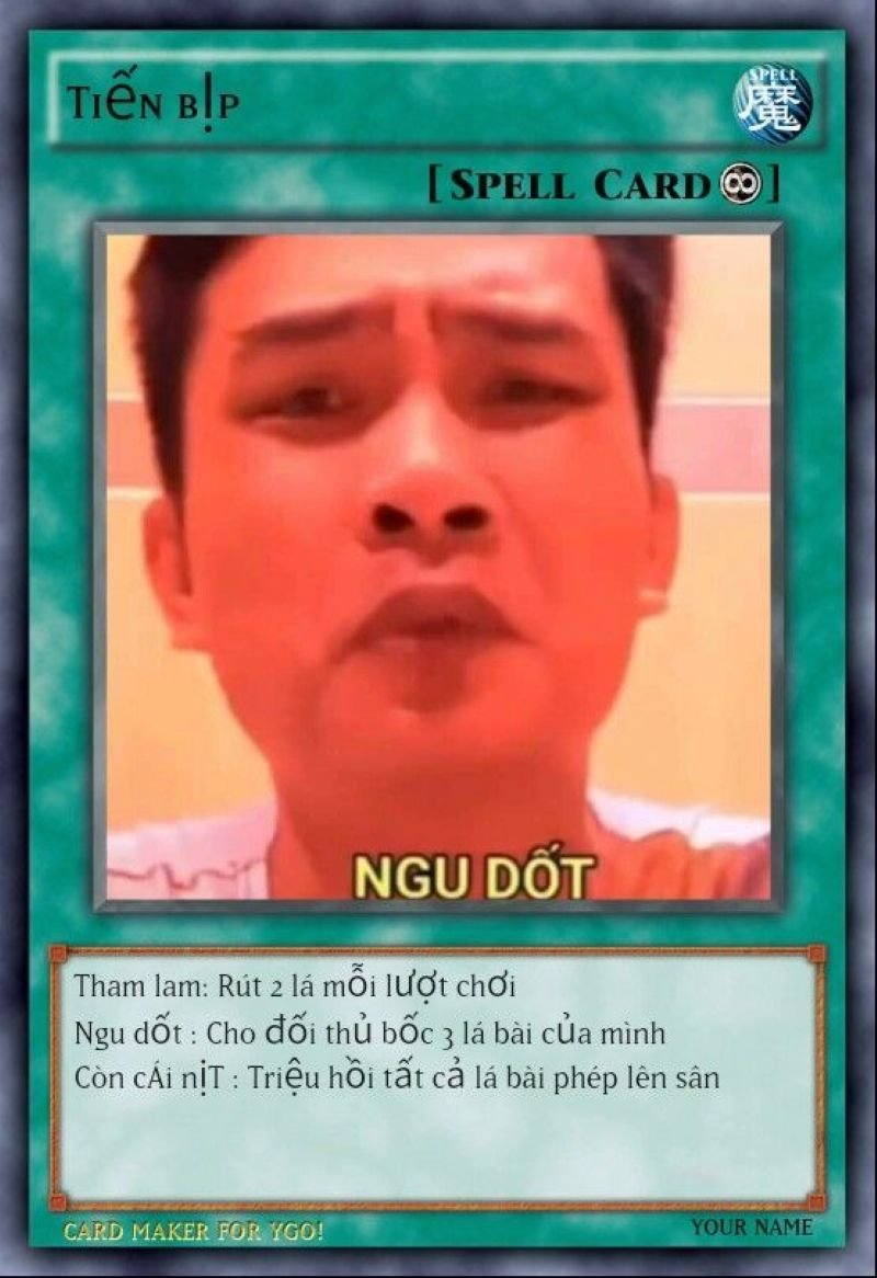 meme lá bài hài hước cực cuốn mắt