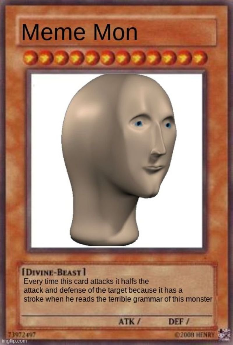 meme lá bài troll bạn bè cực chất