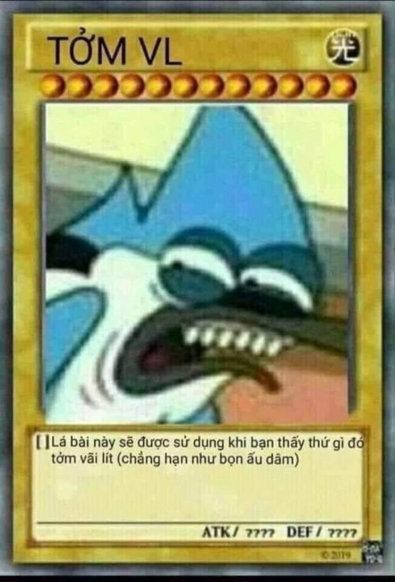 meme lá bài vui nhộn bắt trend