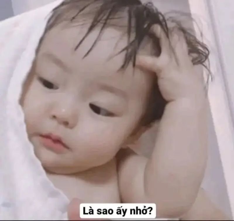 meme liếc cực viral trên mạng xã hội