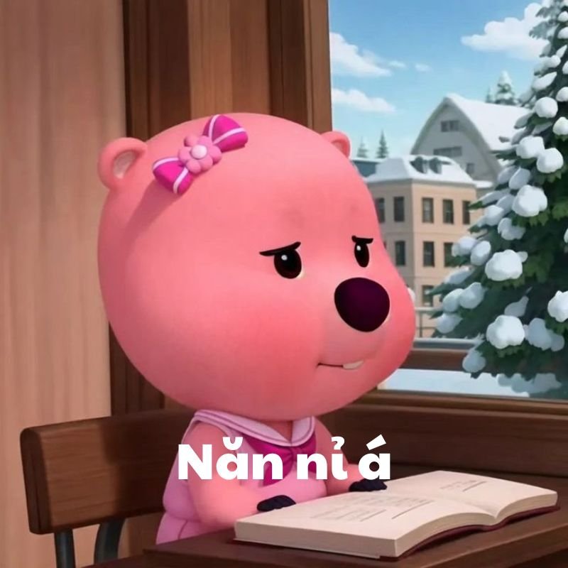 meme loopy cute với loạt biểu cảm độc đáo meme loopy cute với loạt biểu cảm độc đáo