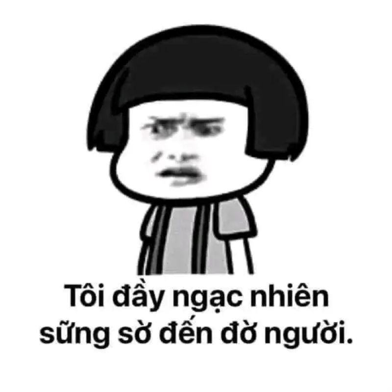 meme ngạc nhiên gây sốt trên mạng xã hội