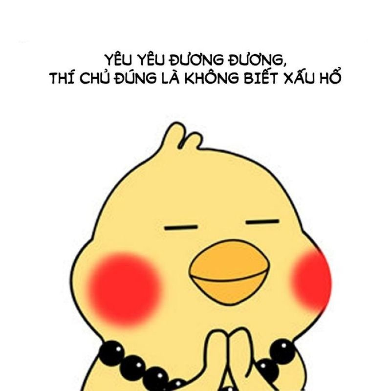 meme ngại không biết nói gì
