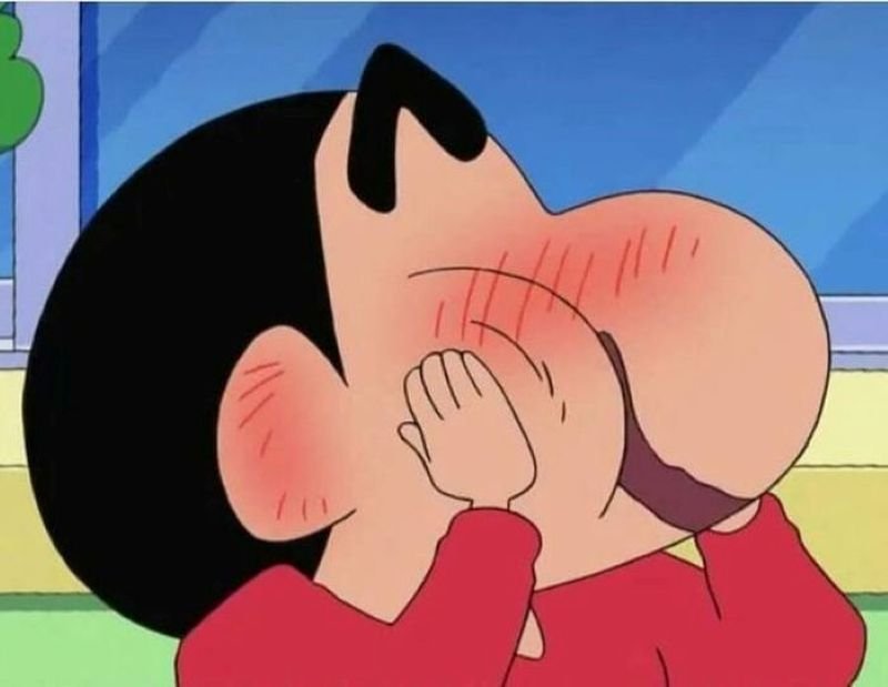 meme ngại nhìn người khác cười