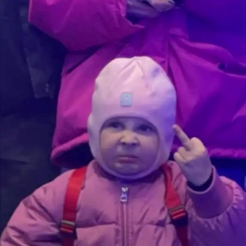 meme ngón giữa thể hiện sự bất cần