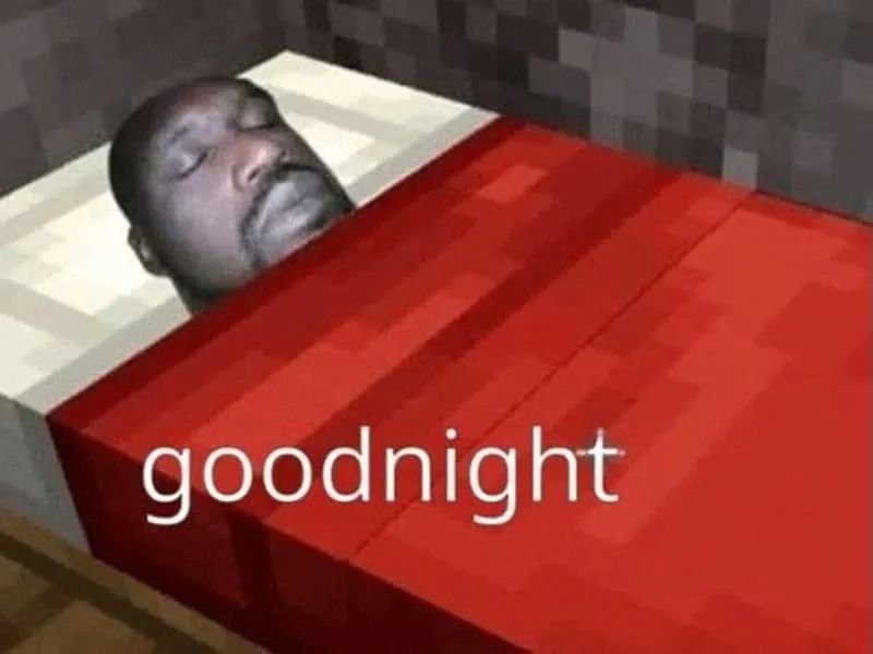 meme ngủ ngon cực chill buổi tối