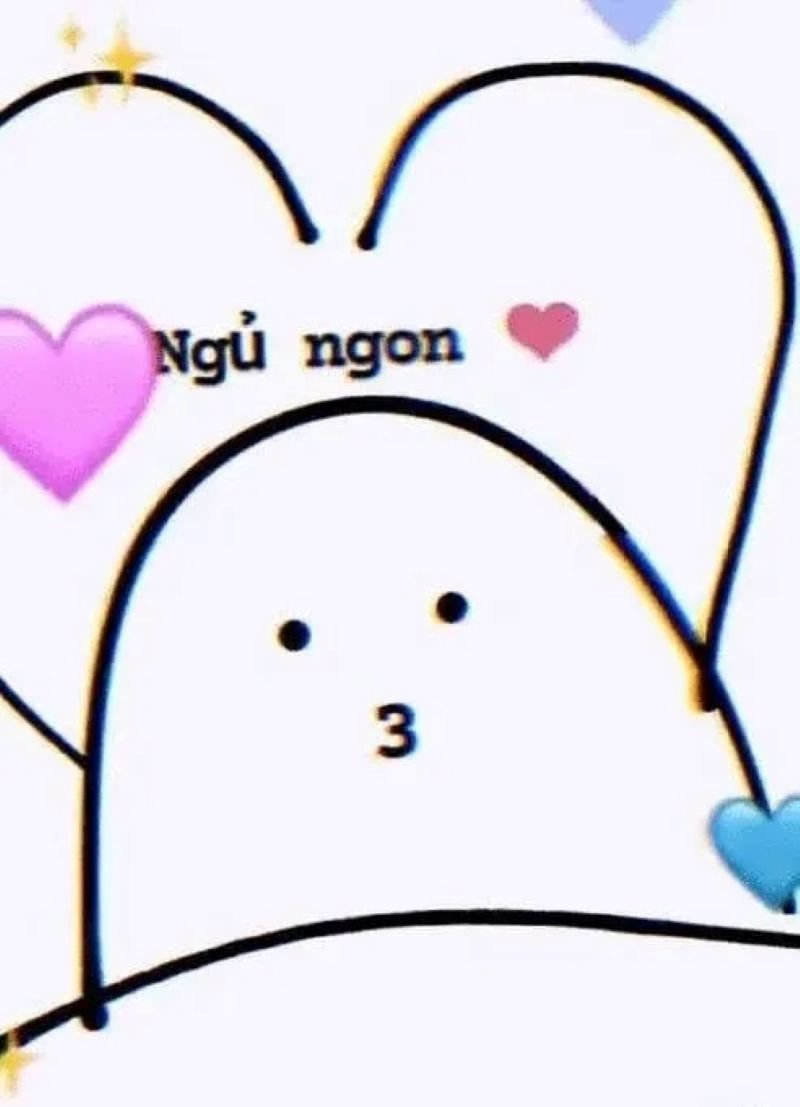 meme ngủ ngon dành tặng người đặc biệt
