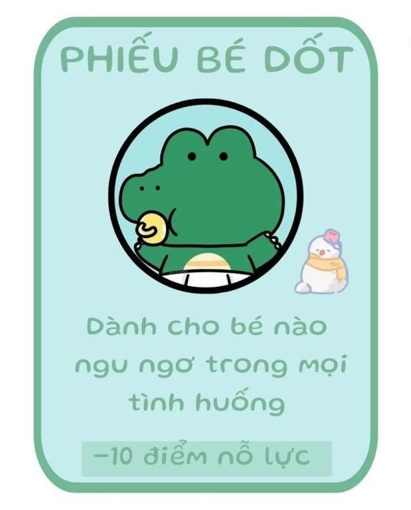 meme phiếu bé ngoan hài hước viral