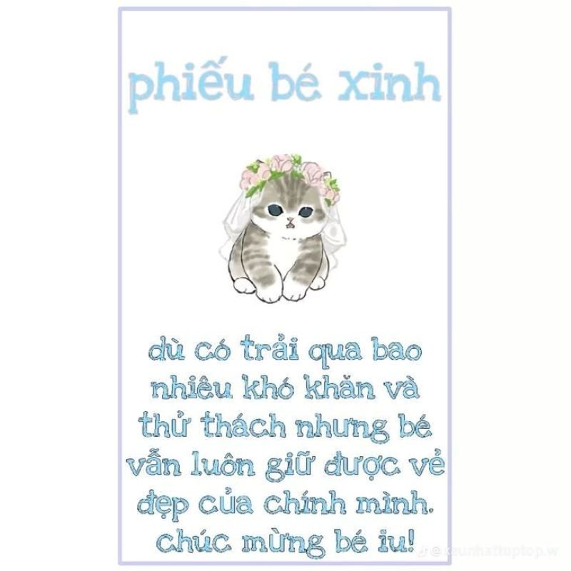 meme phiếu bé ngoan siêu bá đạo