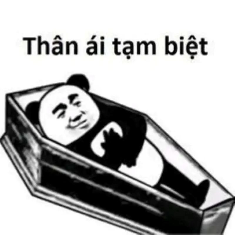 meme tạm biệt đầy cảm xúc