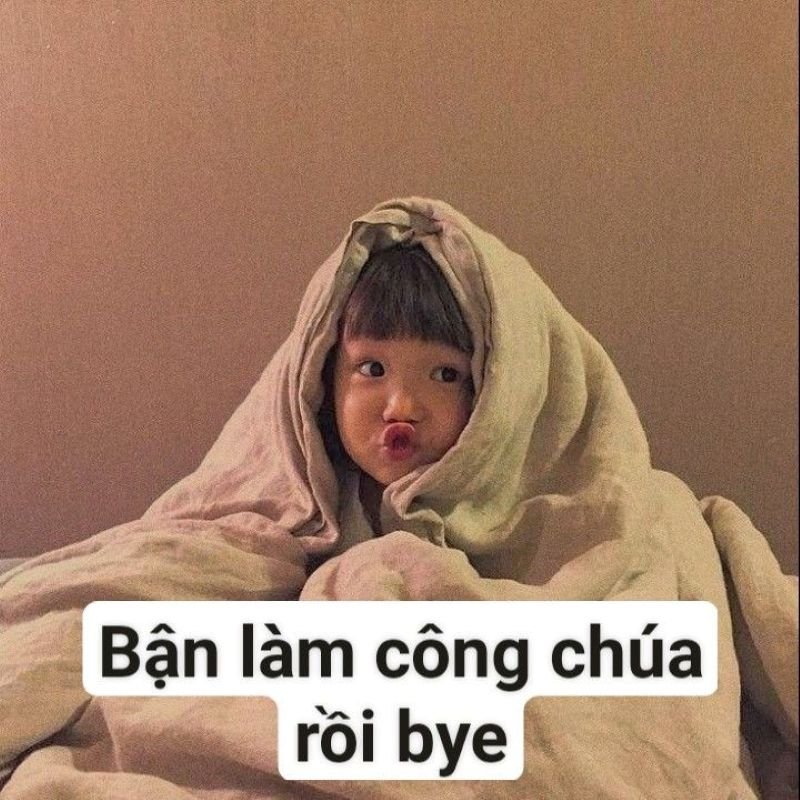 meme tạm biệt hài hước trending