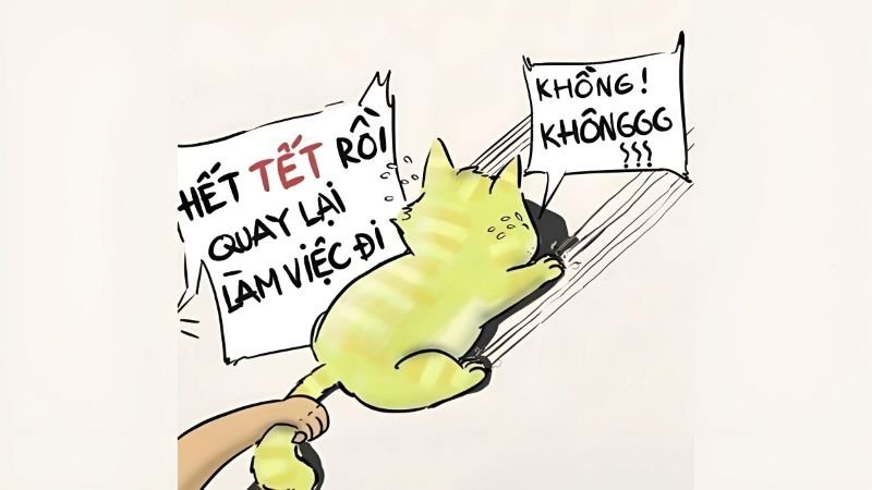 meme tết bá đạo khiến dân mạng thích thú