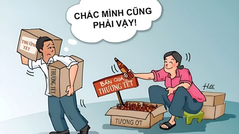 meme tết hài hước cực kỳ đáng yêu