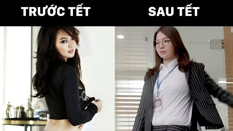 meme tết hài hước dành cho bạn bè