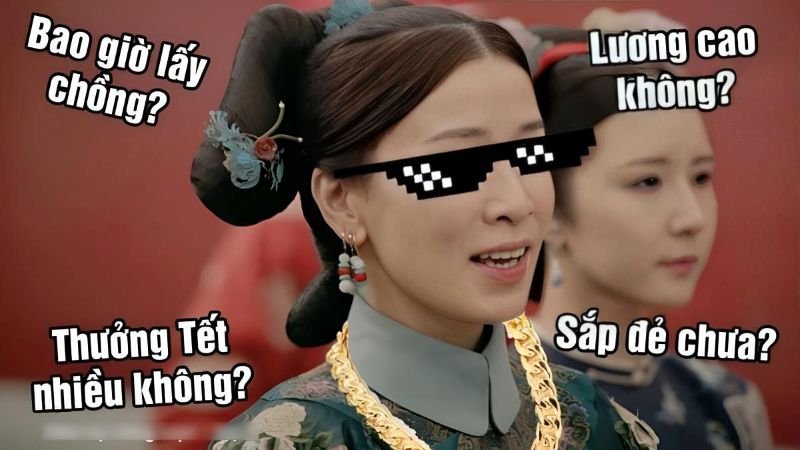 meme tết hài hước không thể bỏ lỡ