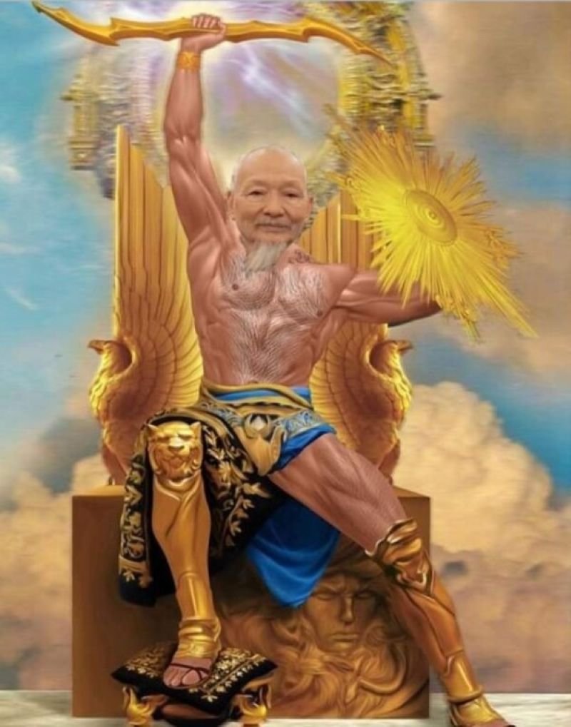meme thầy ông nội cười không ngừng