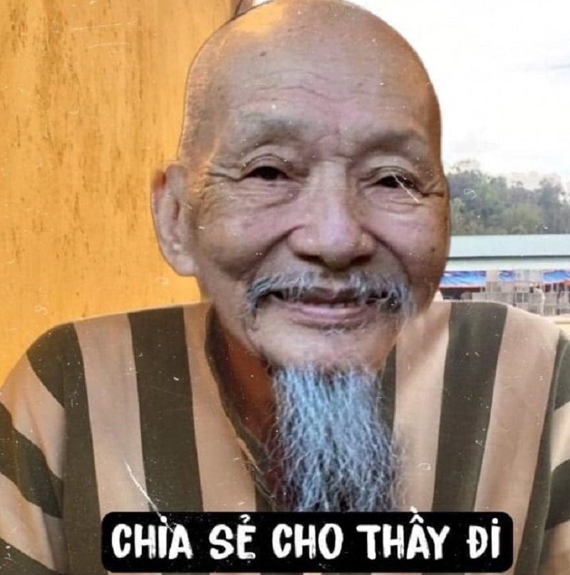 meme thầy ông nội nhìn cực cuốn