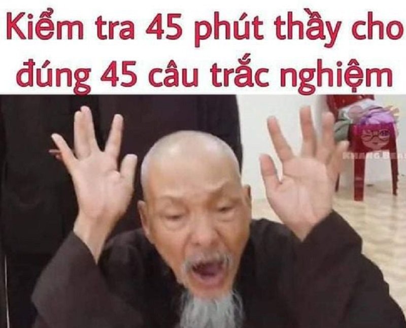 meme thầy ông nội viral trên mạng