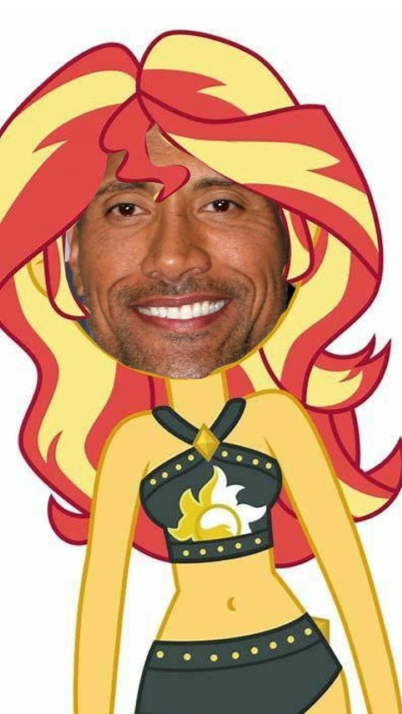 meme the rock biểu cảm bất ngờ