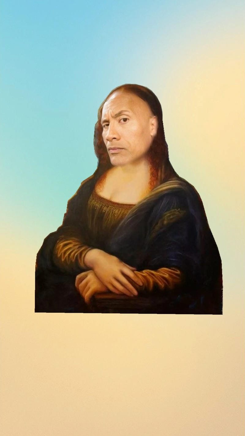 meme the rock cười cực duyên