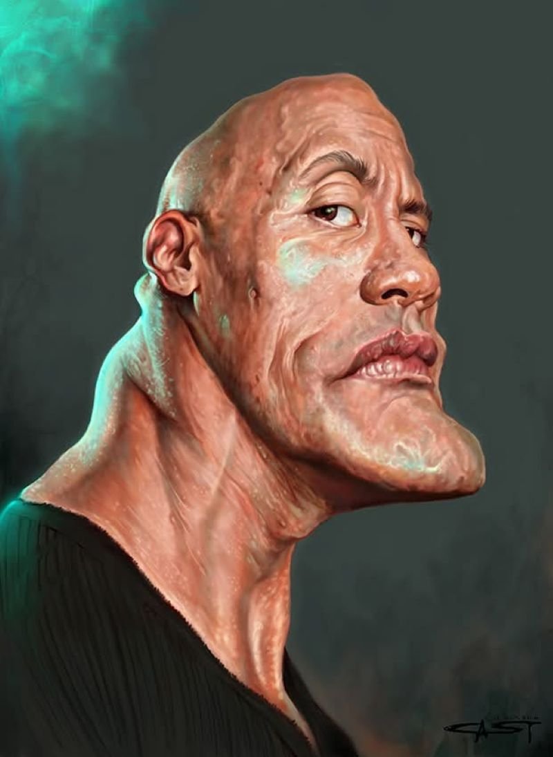 meme the rock hài hước siêu viral