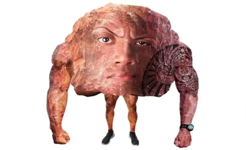 meme the rock khiến ai cũng cười