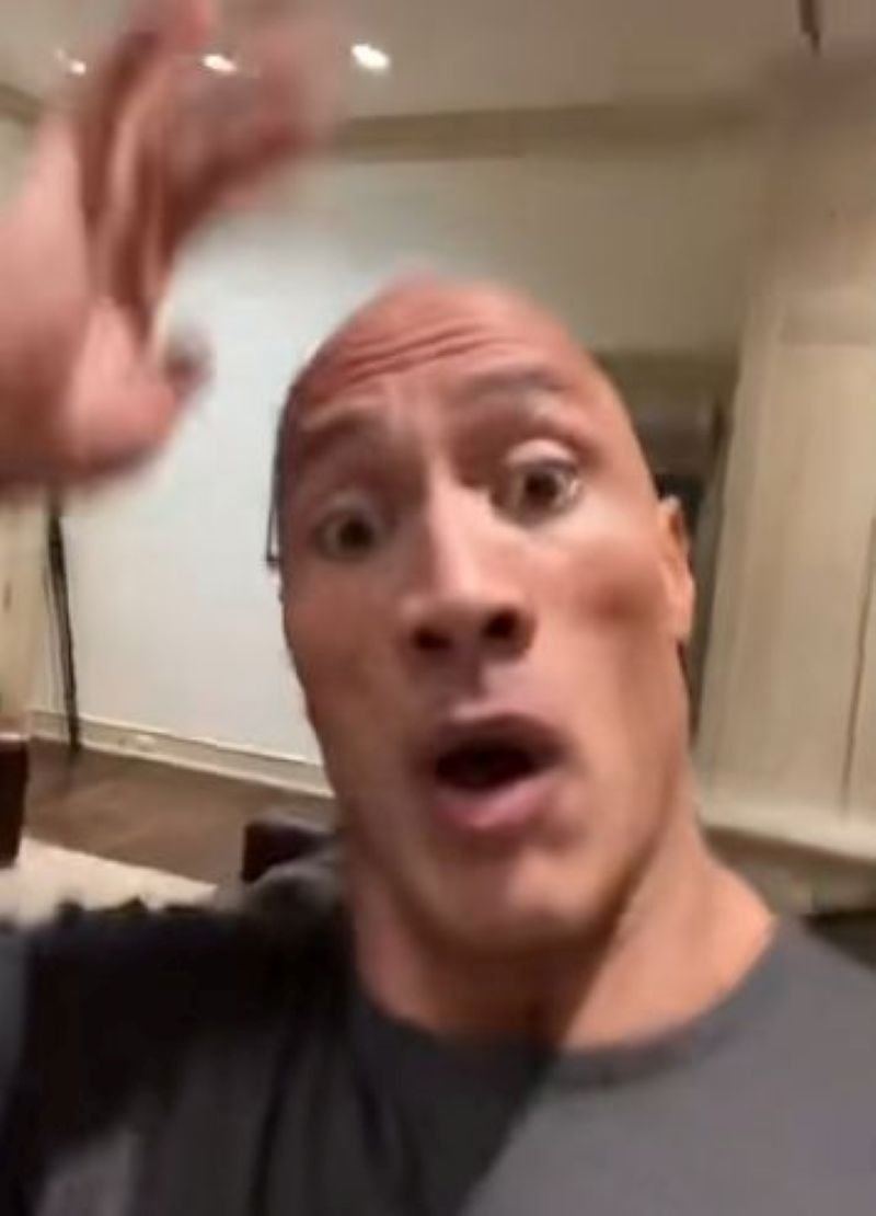 meme the rock reaction bá đạo