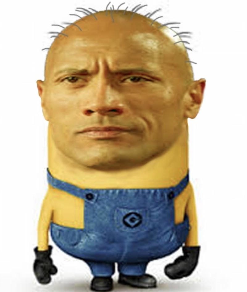 meme the rock siêu lầy lội