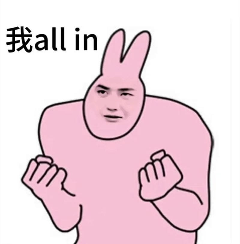 meme thỏ hồng biểu cảm gây cười