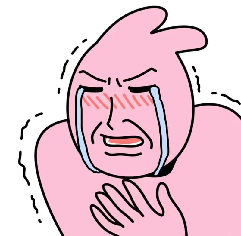 meme thỏ hồng dễ thương độc đáo