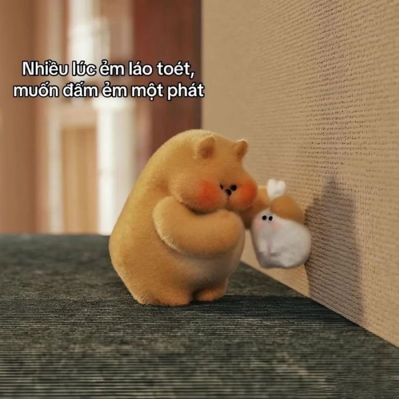 meme tình yêu buồn khiến ai cũng đồng cảm