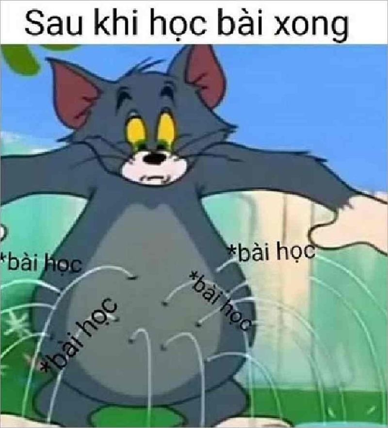 meme tom and jerry pha troll cực mạnh