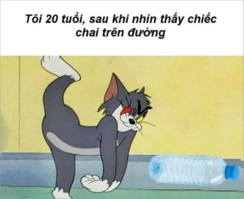 meme tom and jerry tấu hài cực mạnh
