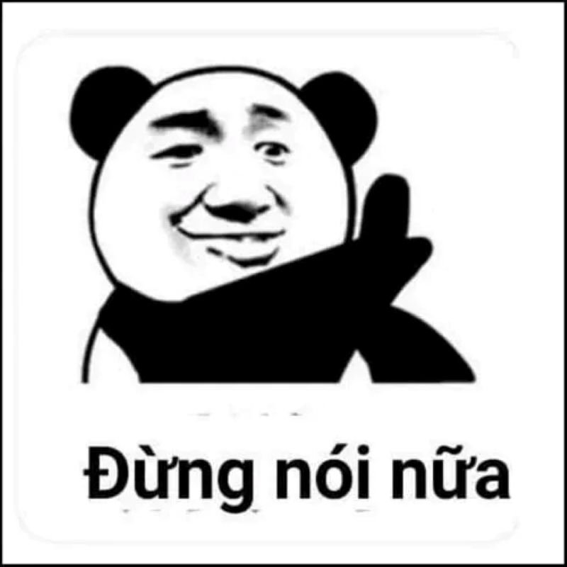 meme từ chối đầy sự bất lực