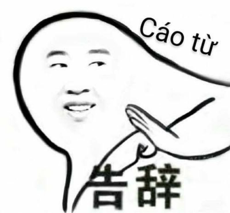 meme từ chối không thể phũ hơn