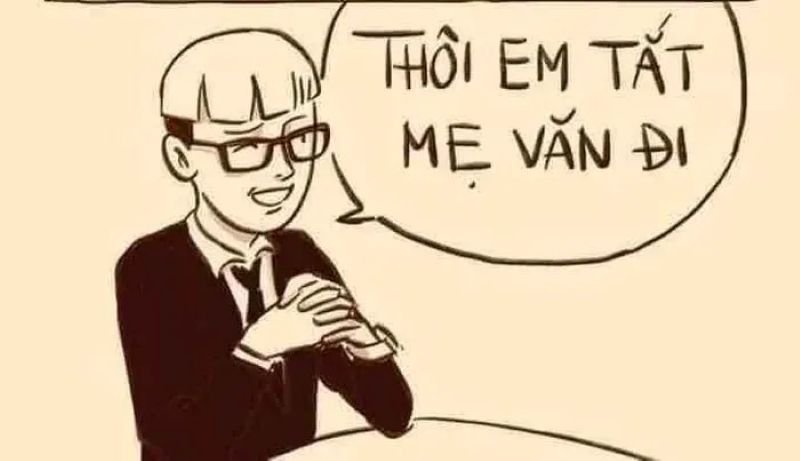 meme từ chối nhìn phát hiểu ngay