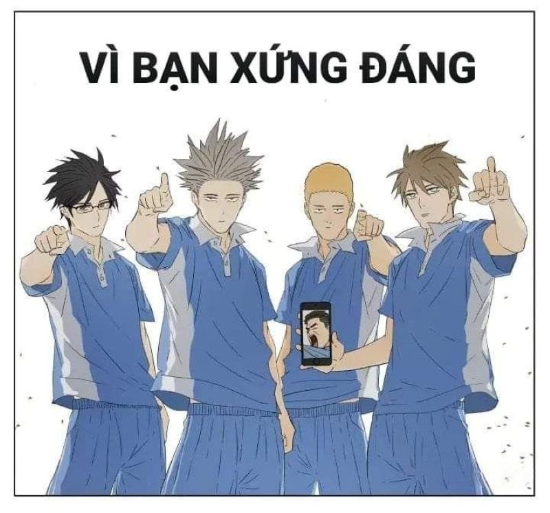 meme vì bạn xứng đáng có tình yêu đẹp