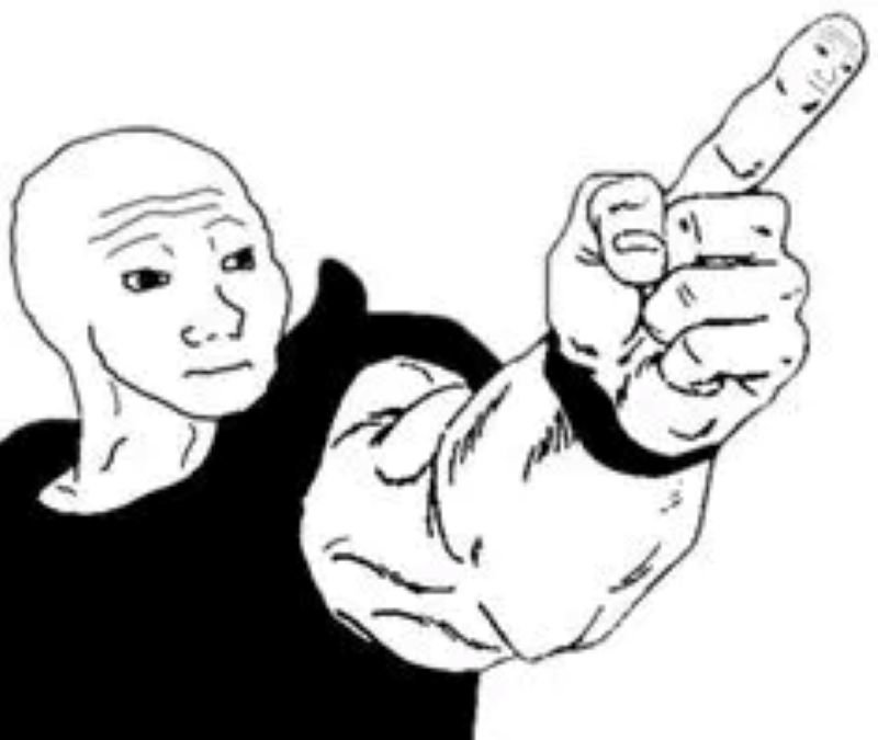 meme wojak biểu cảm không thể đỡ