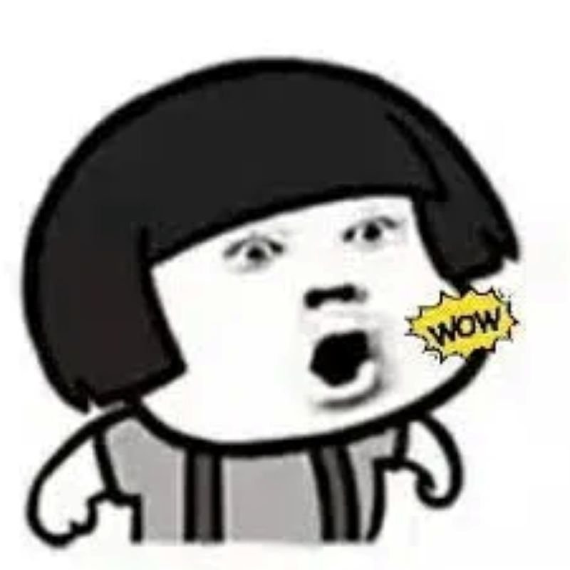 meme wow biểu cảm không thể tin nổi