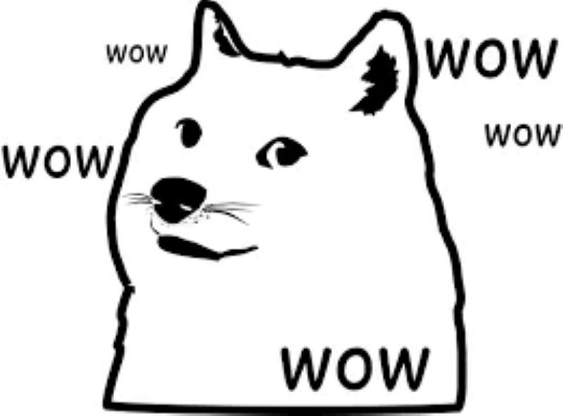 meme wow biểu cảm viral trên mạng