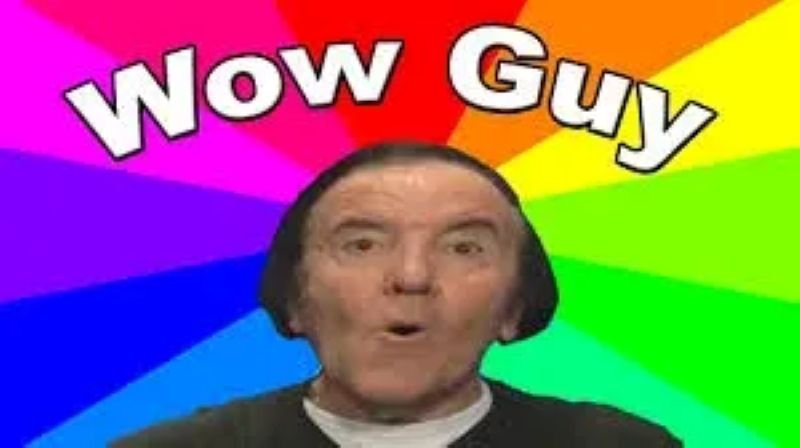 meme wow pha phản ứng gây sốt