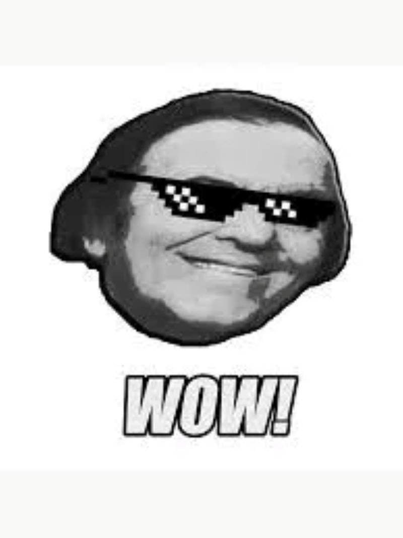 meme wow reaction khiến ai cũng sốc